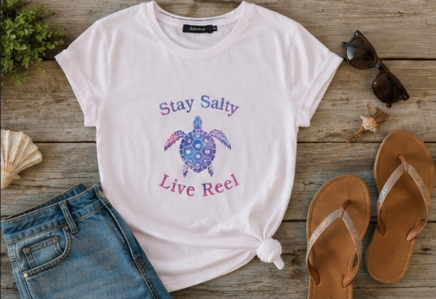 Stay Salty Sea Turtle Women’s Tee